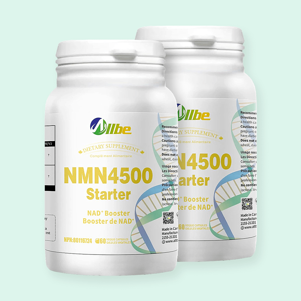 Allbe NMN 4500 Starter – NAD+ Support (60 Capsules) (Copy)