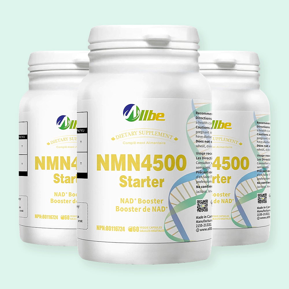 Allbe NMN 4500 Starter – NAD+ Support (60 Capsules) (Copy)
