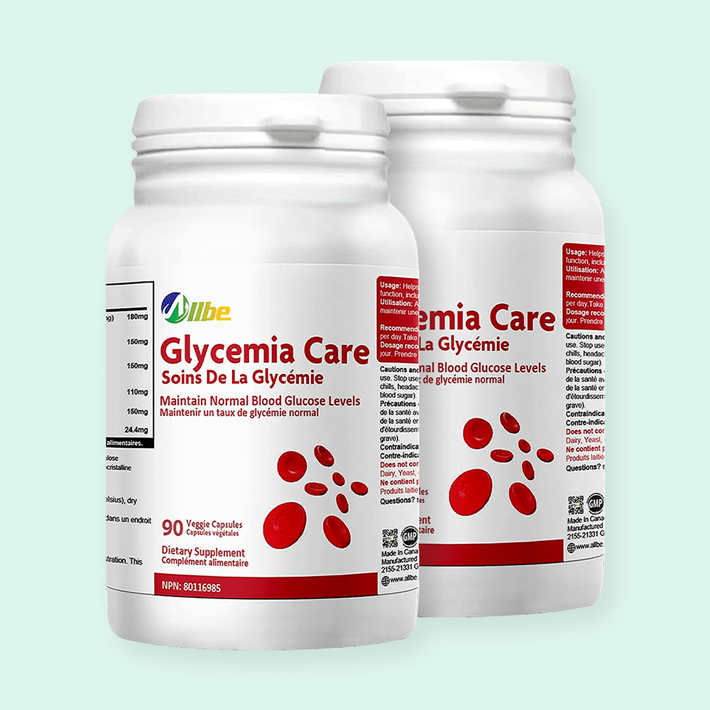 Allbe Glycemia Care – Blood Sugar Support Formula (90 Capsules)