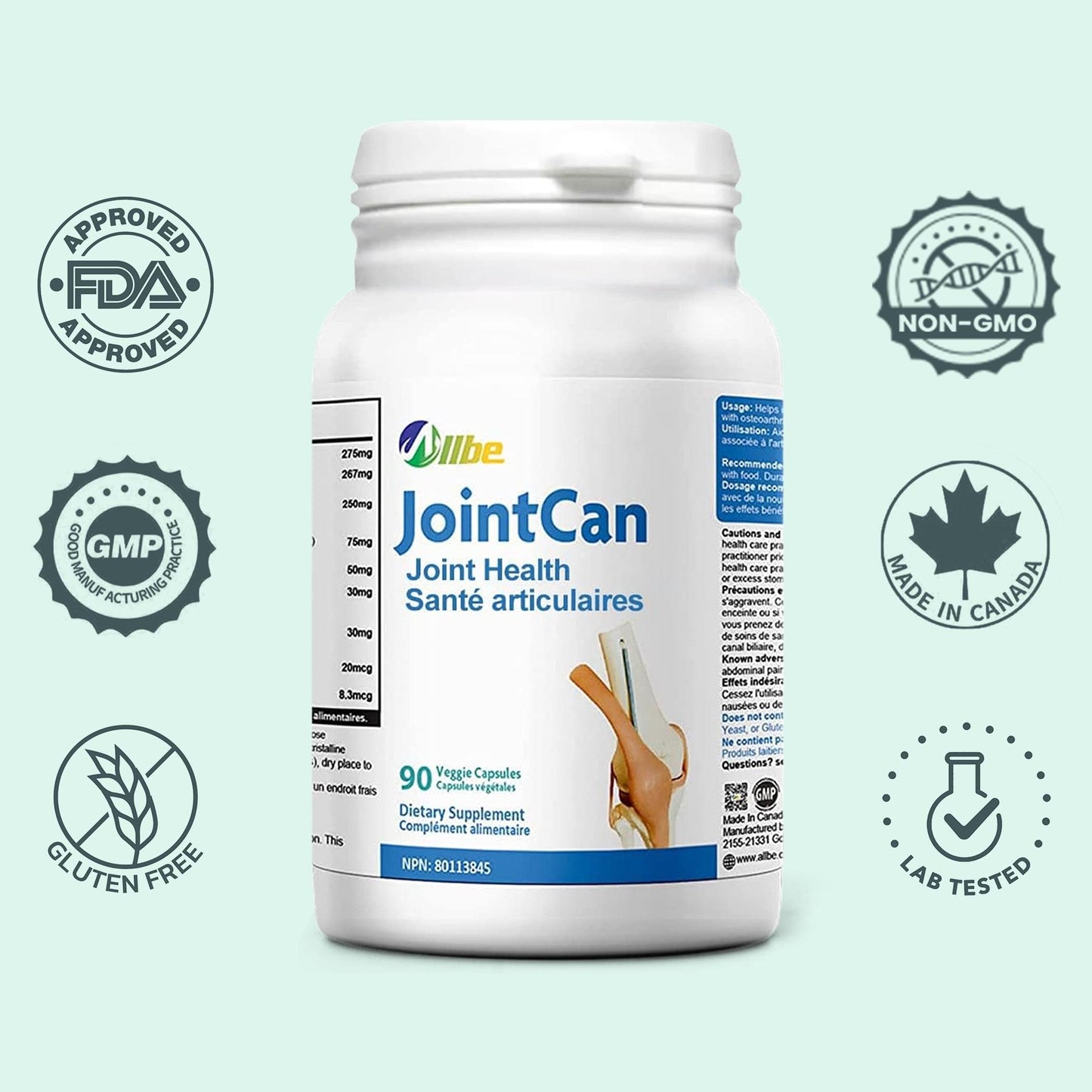 JointCan: Glucosamine-Rich Bone Health Supplement