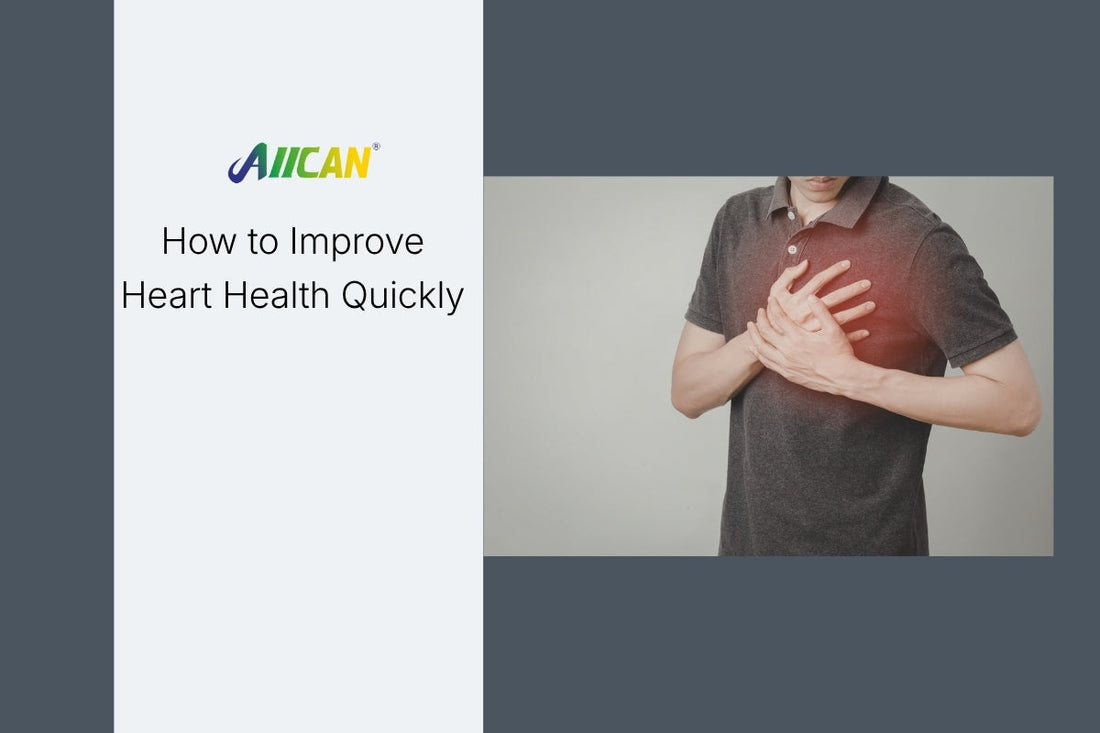 How to Improve Heart Health Quickly ( Practical Tips)
