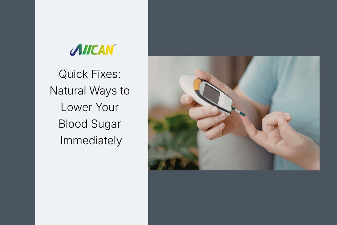 Quick Fixes: Natural Ways to Lower Your Blood Sugar Immediately