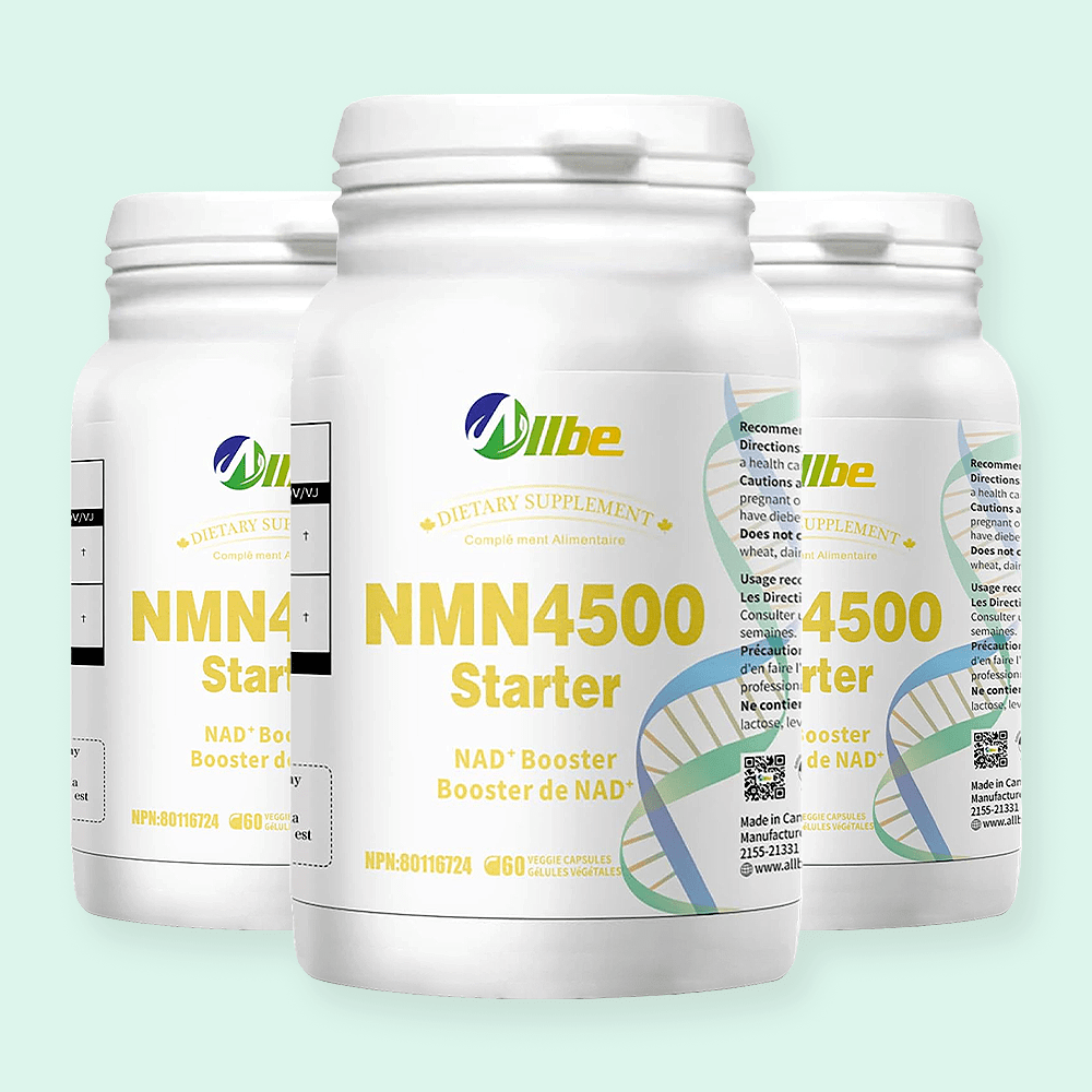 NMN 4500 Starter | Niacin-Rich NAD Supplements