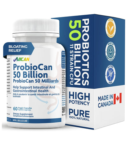 ProbioCan  50 Billion CFU Probiotic