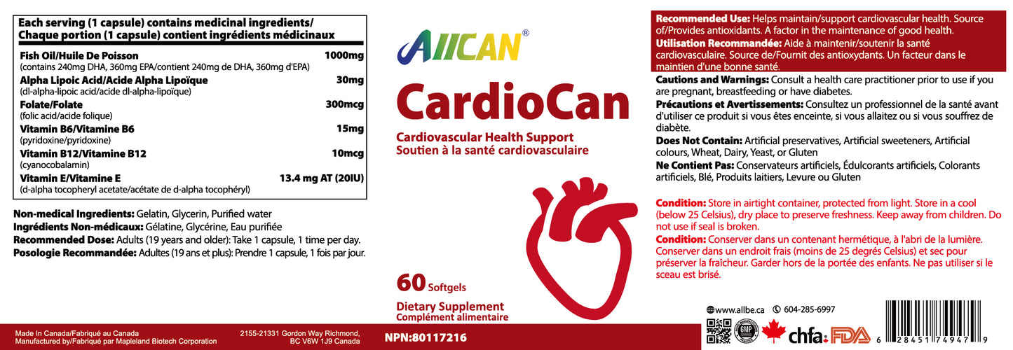 CardioCan - Heart Health Support