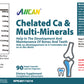 Chelated Ca & Multi-Minerals - Bone Health Support