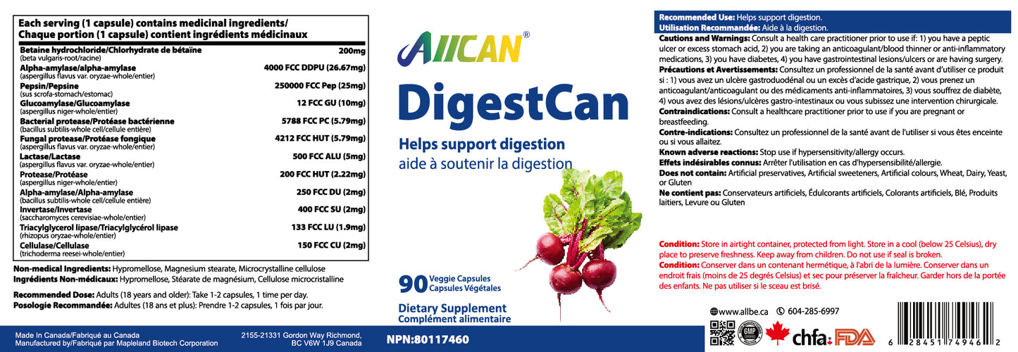 DigestCan - Advance Digestion Formula