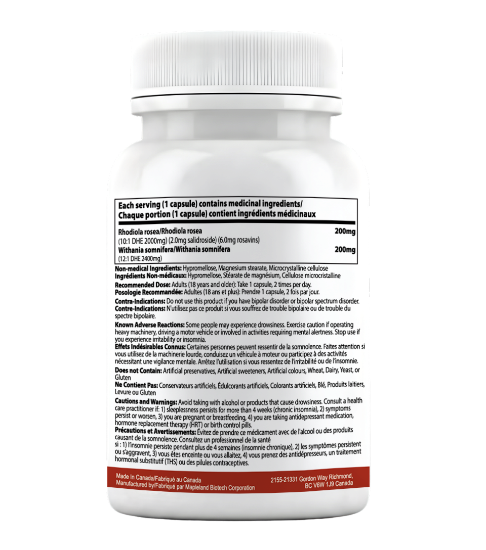 Ashwagandha & Rhodiola – Daily Wellness Support