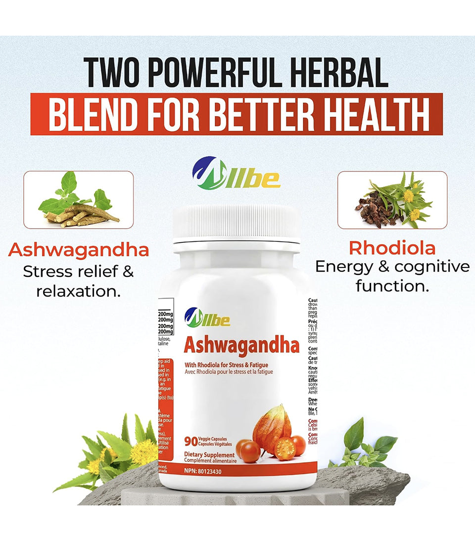 Ashwagandha & Rhodiola – Daily Wellness Support