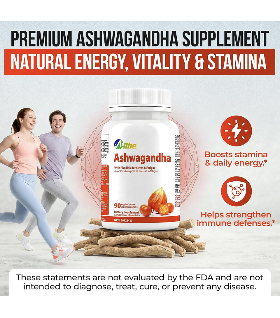 Ashwagandha & Rhodiola – Daily Wellness Support
