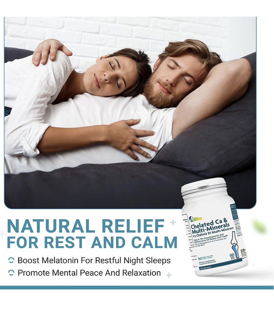 Chelated Ca & Multi-Minerals - Bone Health Support