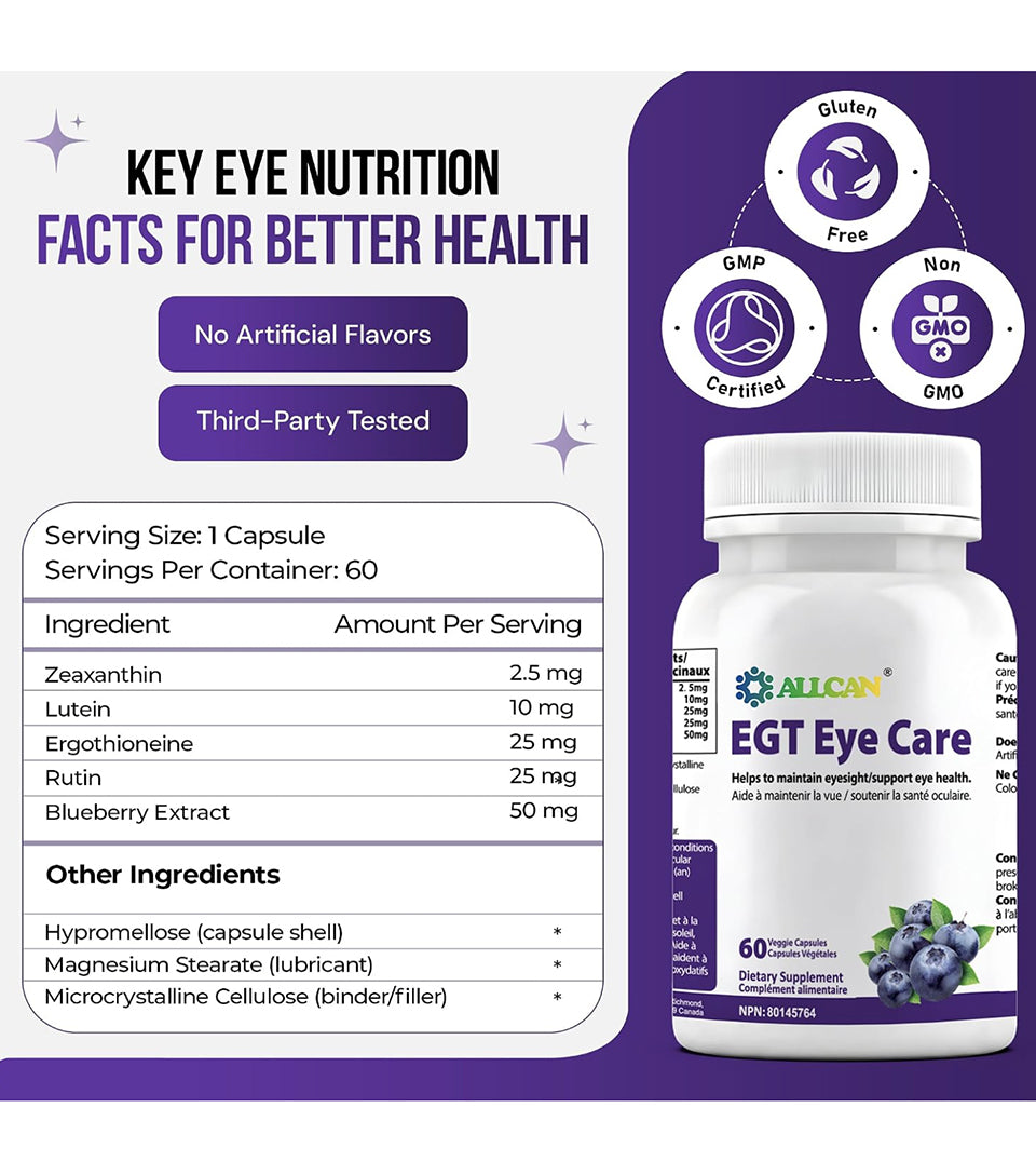 EGT Eye Care - Eye Health Support