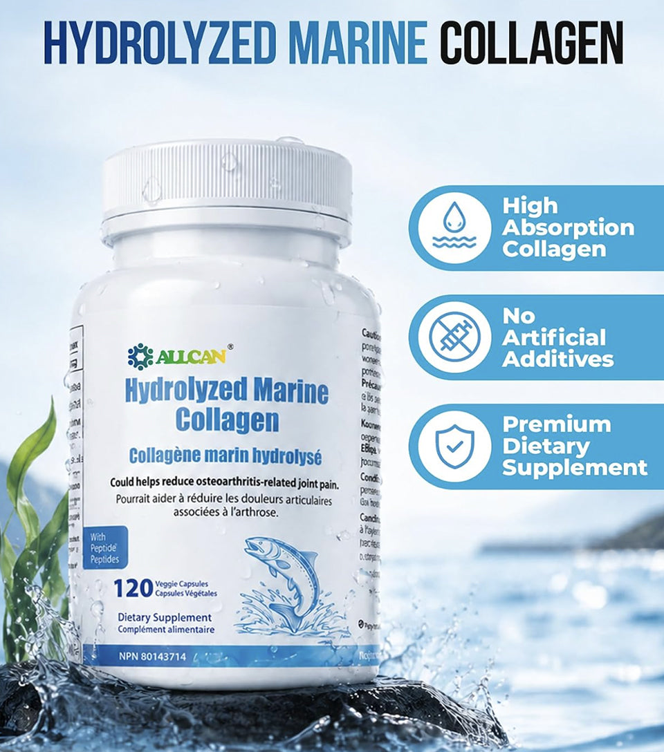 Hydrolyzed Marine Collagen - Joint, Cartilage Wellness Support