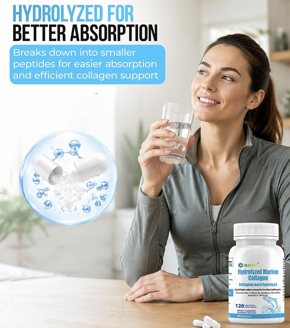 Hydrolyzed Marine Collagen - Joint, Cartilage Wellness Support