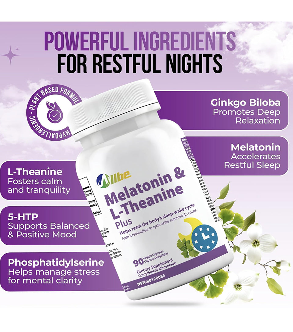 Melatonin & L-Theanine Plus– Sleep Support