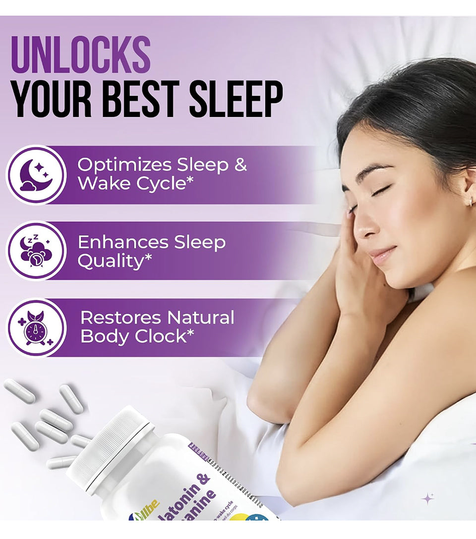 Melatonin & L-Theanine Plus– Sleep Support