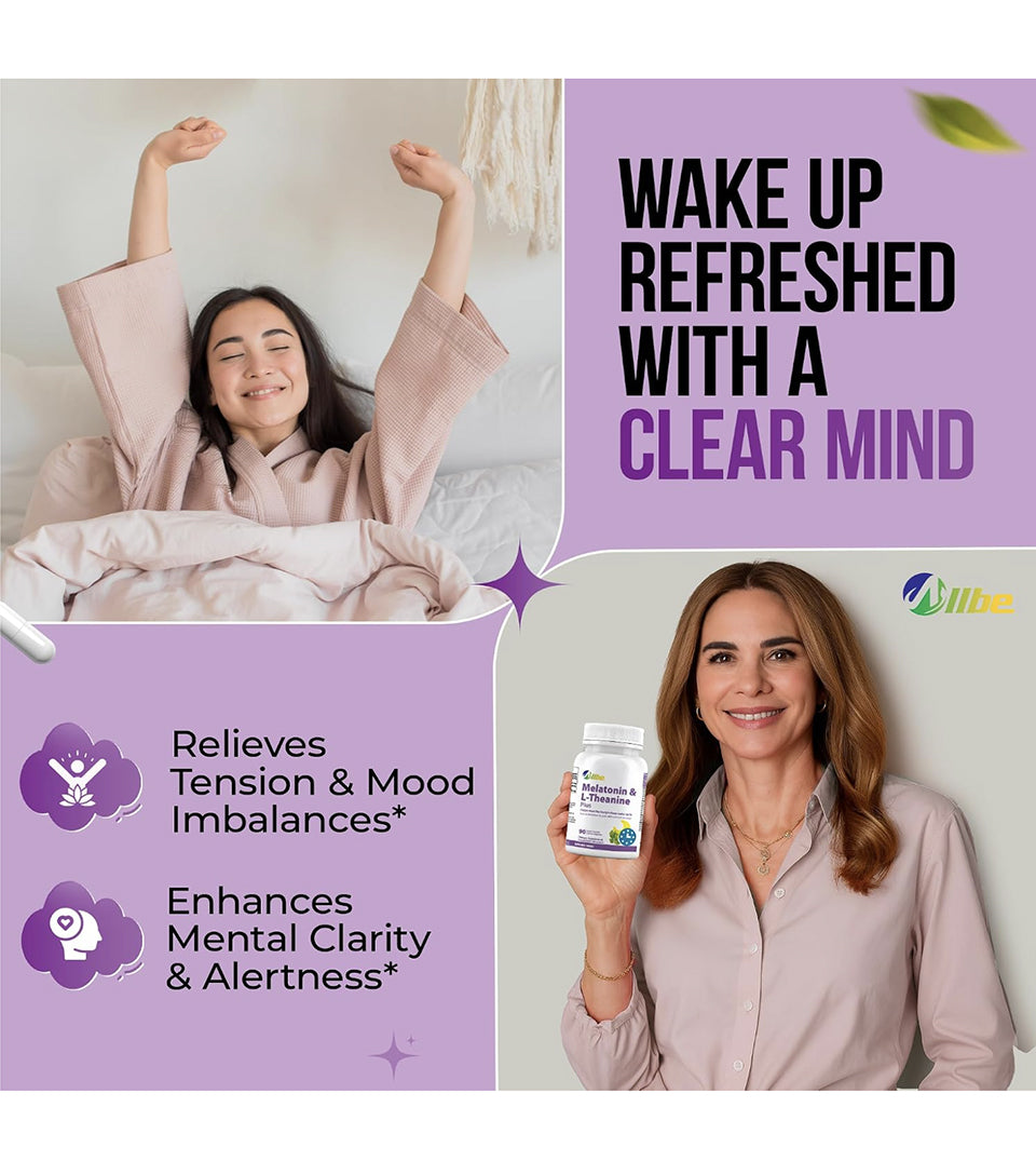 Melatonin & L-Theanine Plus– Sleep Support