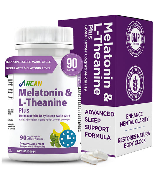 Melatonin & L-Theanine Plus– Sleep Support