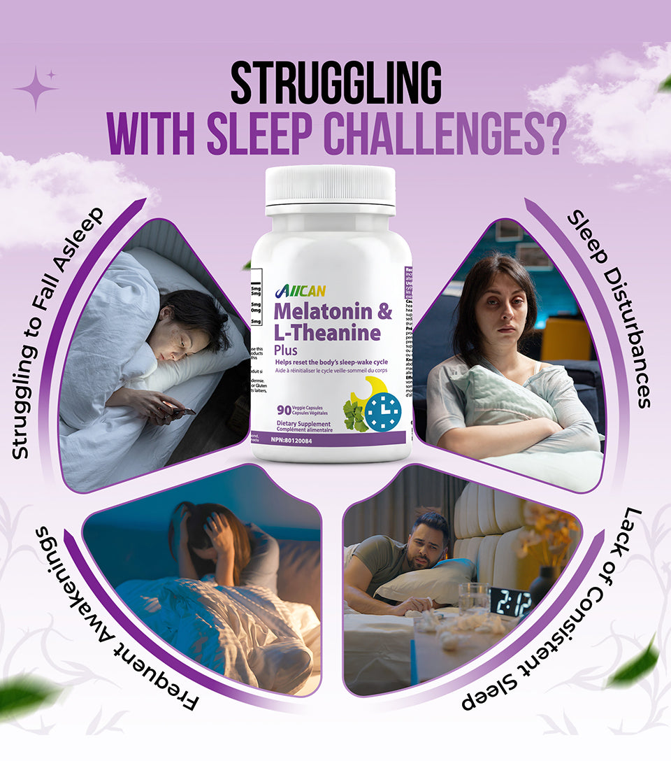 Melatonin & L-Theanine Plus– Sleep Support