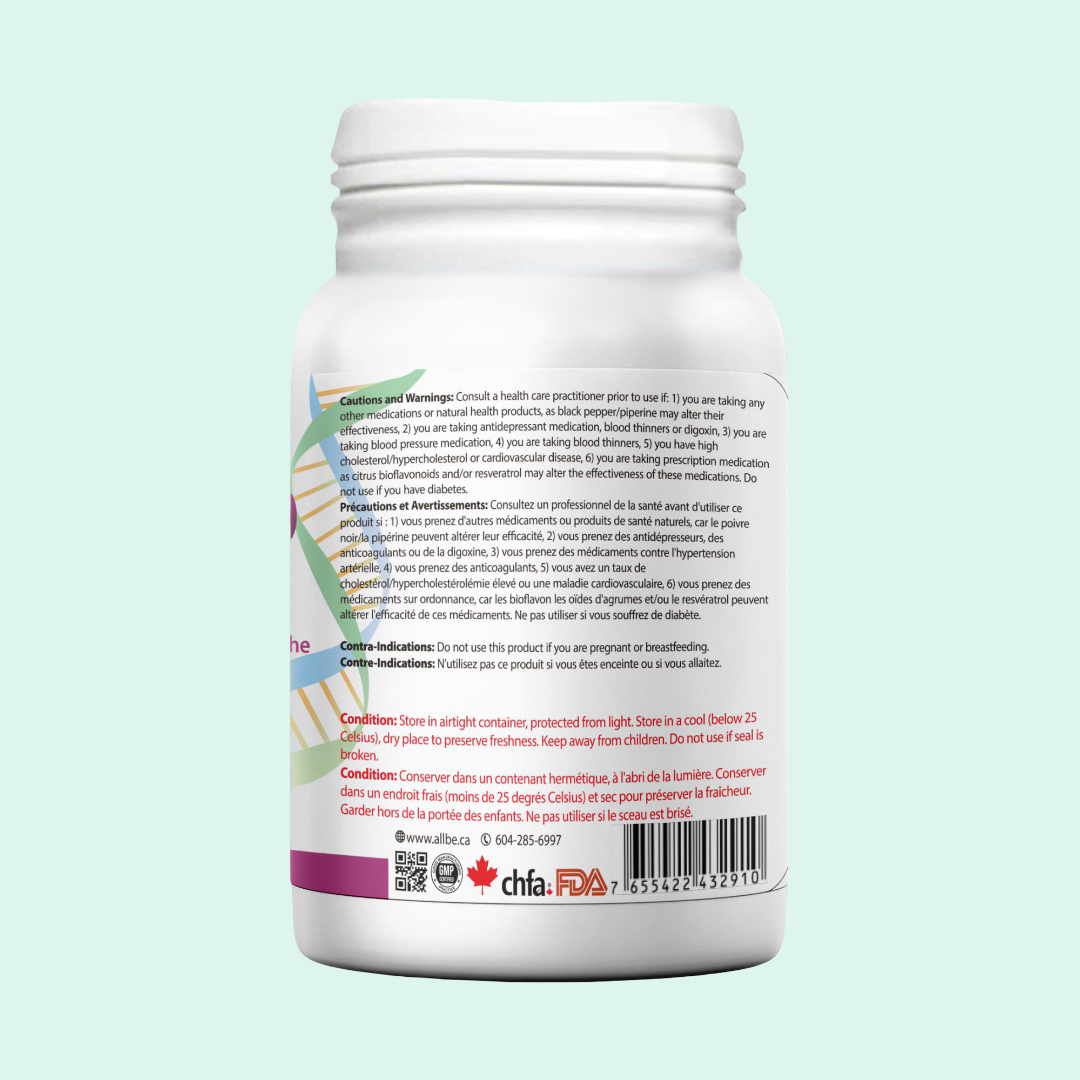 Allbe NMN 12000 Ultimate - NAD+ Support (60 Capsules)