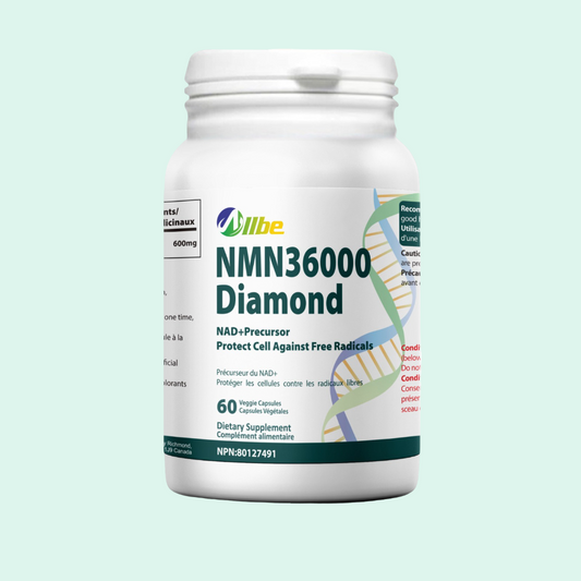 Allbe NMN 36000 Diamond – High Potency (60 Capsules)