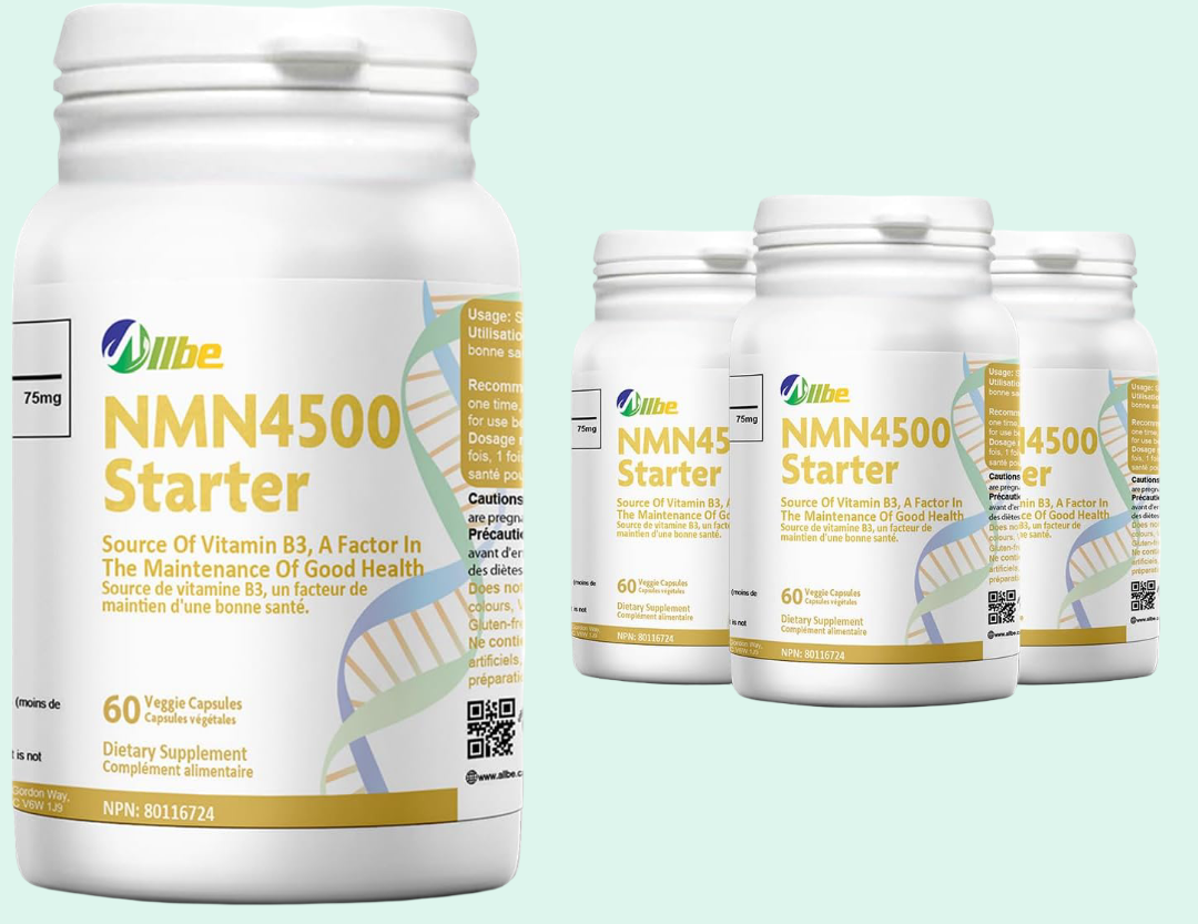 Allbe NMN 4500 Starter – NAD+ Support (60 Capsules) (Copy)