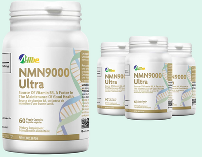 Allbe NMN 9000 Ultra – NAD+ Support (60 Capsules)