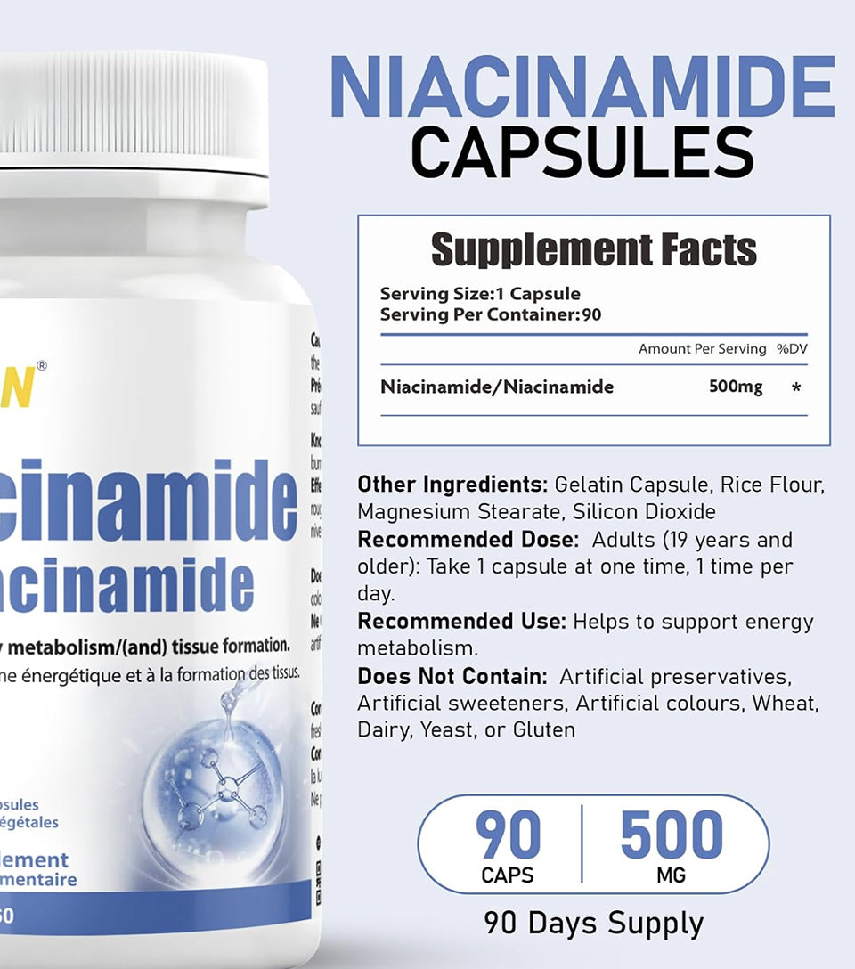 Niacinamide - Supports Energy Metabolism