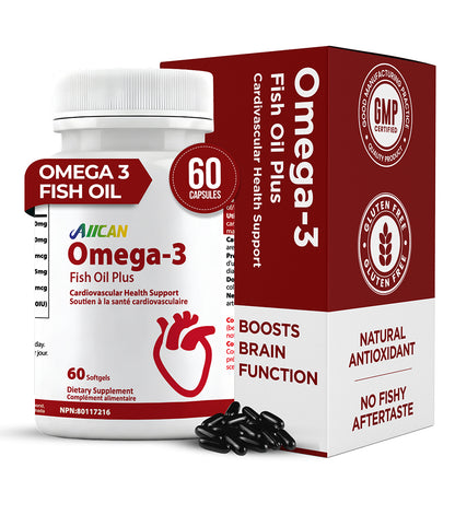 Omega -3 Fish Oil Plus - Heart Health Support