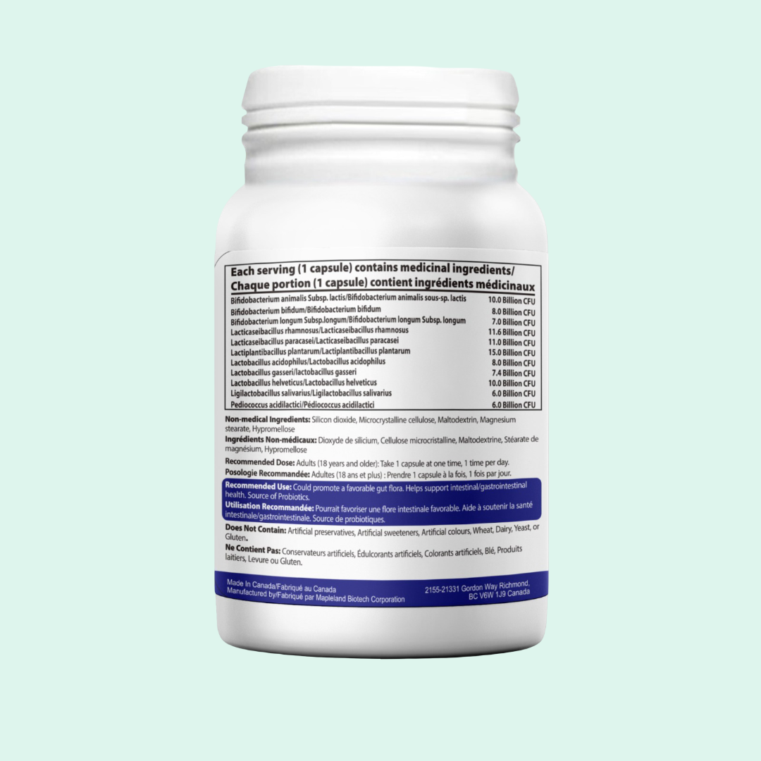 Allbe ProbioCan – 100 Billion CFU Probiotic (60 Capsules)