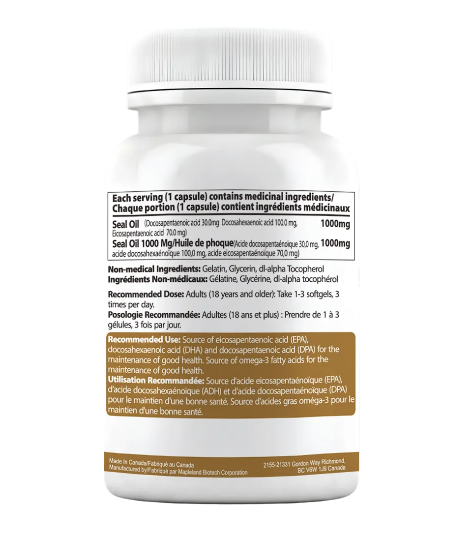 Seal Oil 1000mg