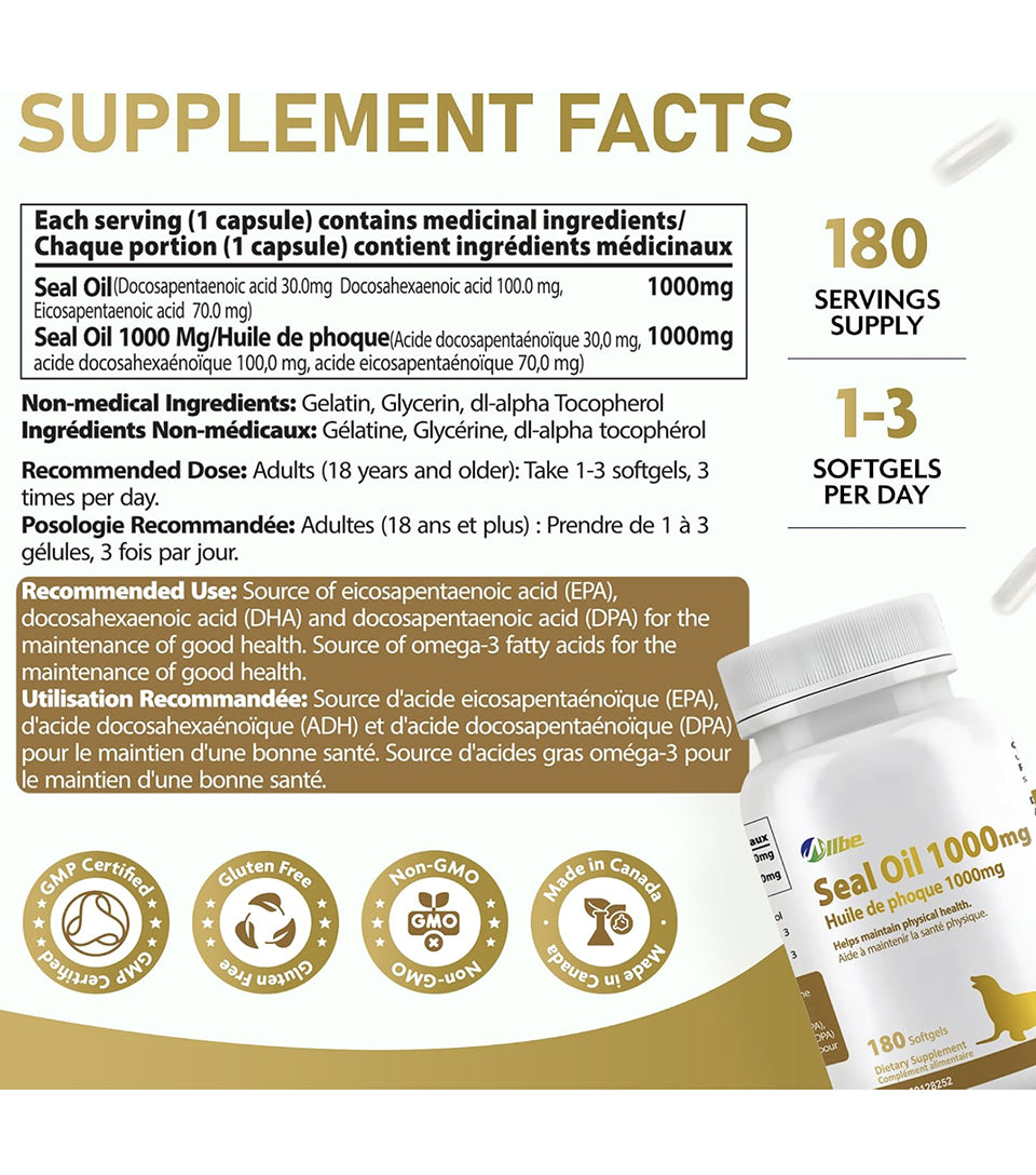 Seal Oil 1000mg