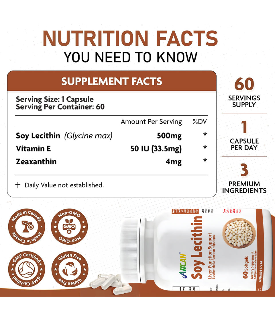 Soy Lecithin - Liver Health Support