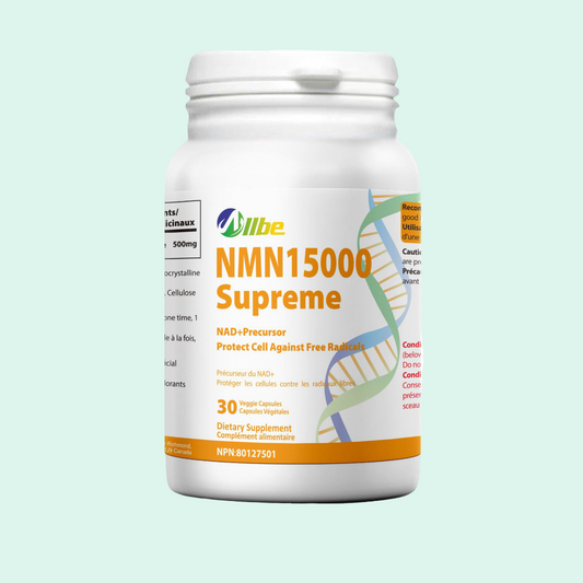 Allbe NMN 15000 Supreme - NAD+ Support (30 Capsules)